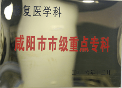 康復(fù)醫(yī)學(xué)科咸陽市市級重點?？?><div   id=